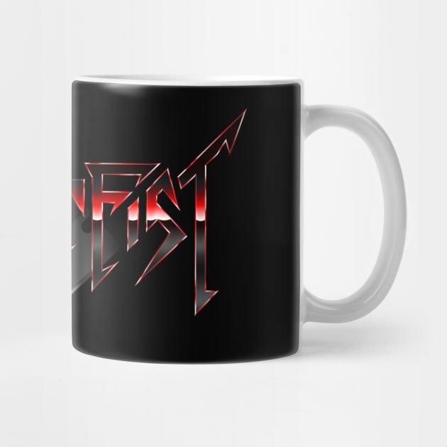 RazörFist Logo (Blood Chrome) by RazorFist